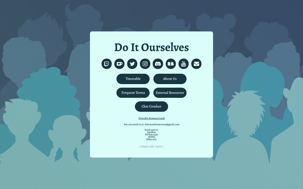 Do It Ourselves Stream